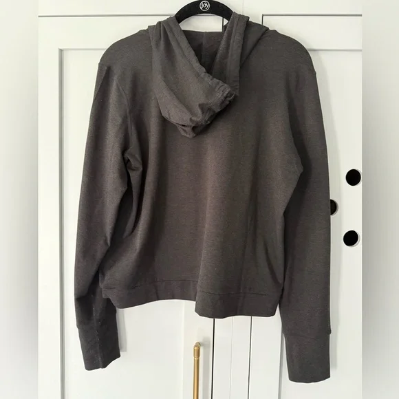 Vuori Halo Essential Hoodie in black heather size small - Picture 7 of 8